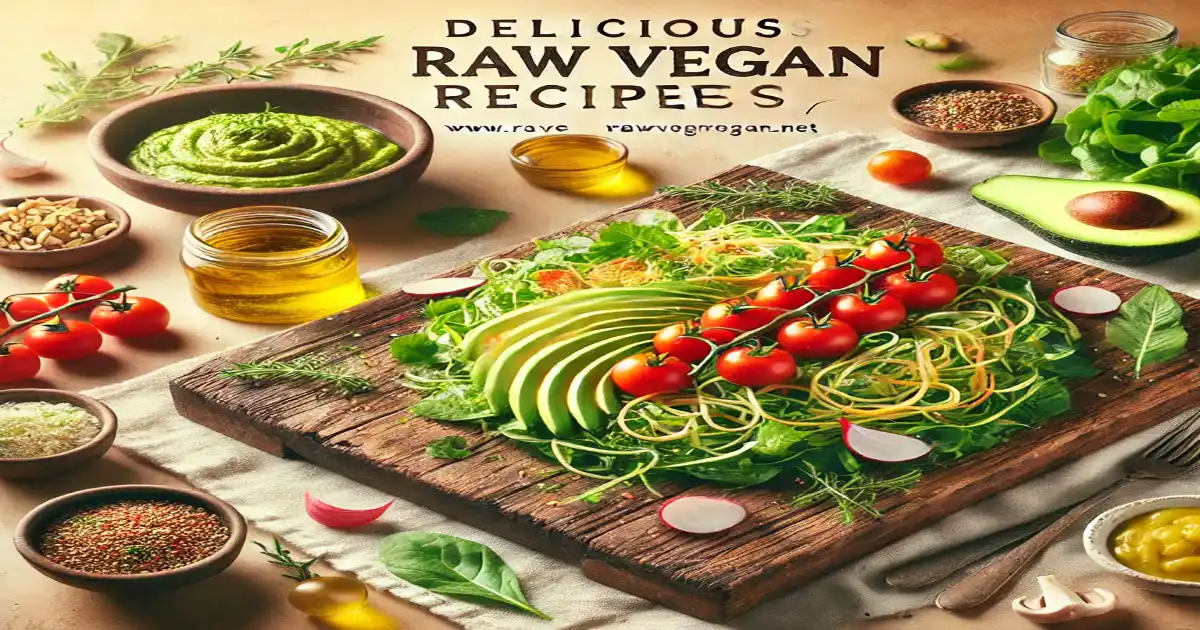 raw vegan diet recipes