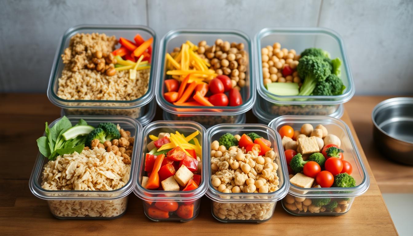 Easy vegan meal prep