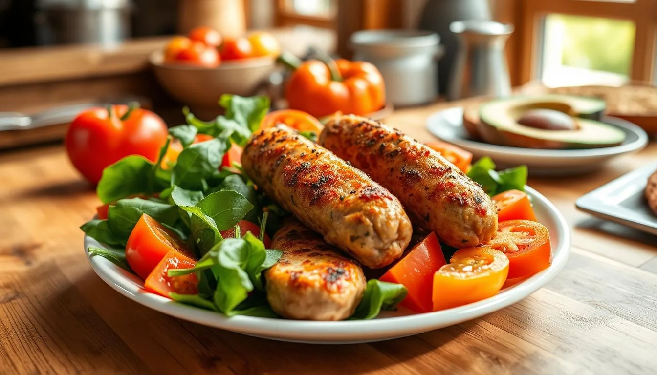 vegan breakfast sausage​